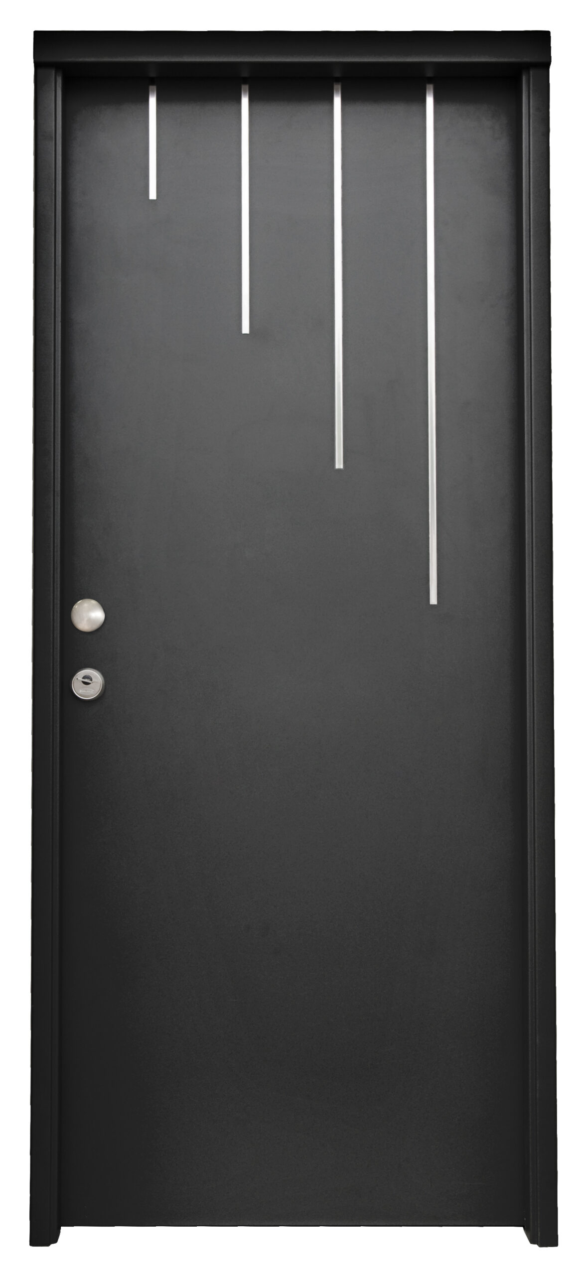 Led frontal apagada pomo negra