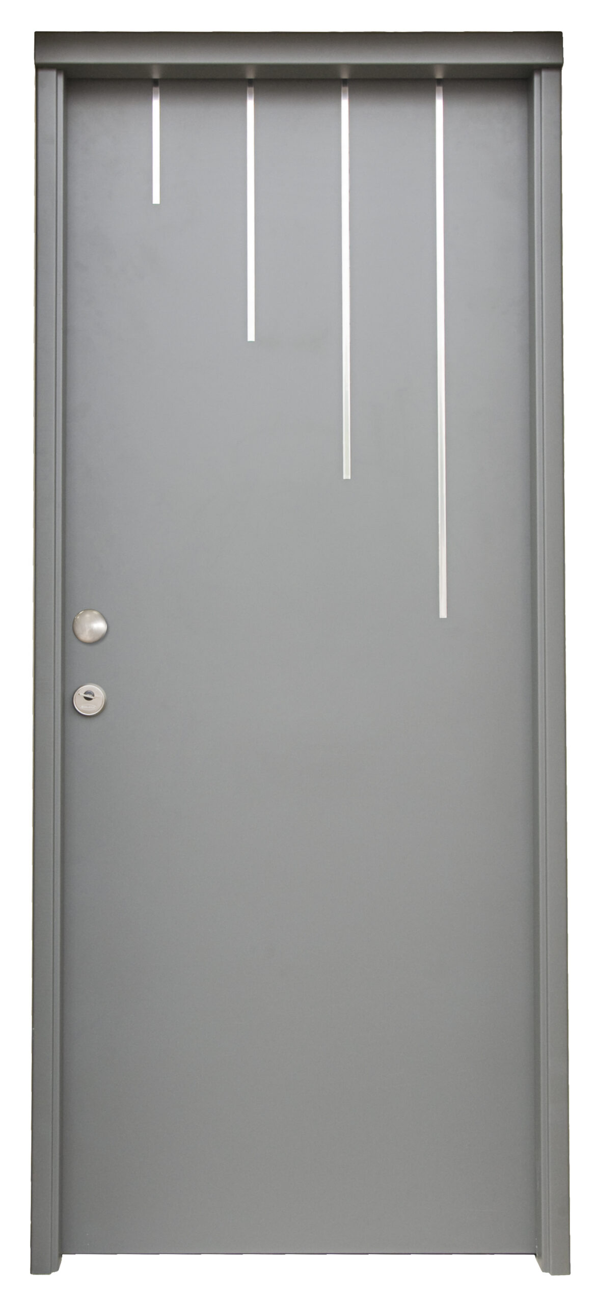 Led frontal pomo gris