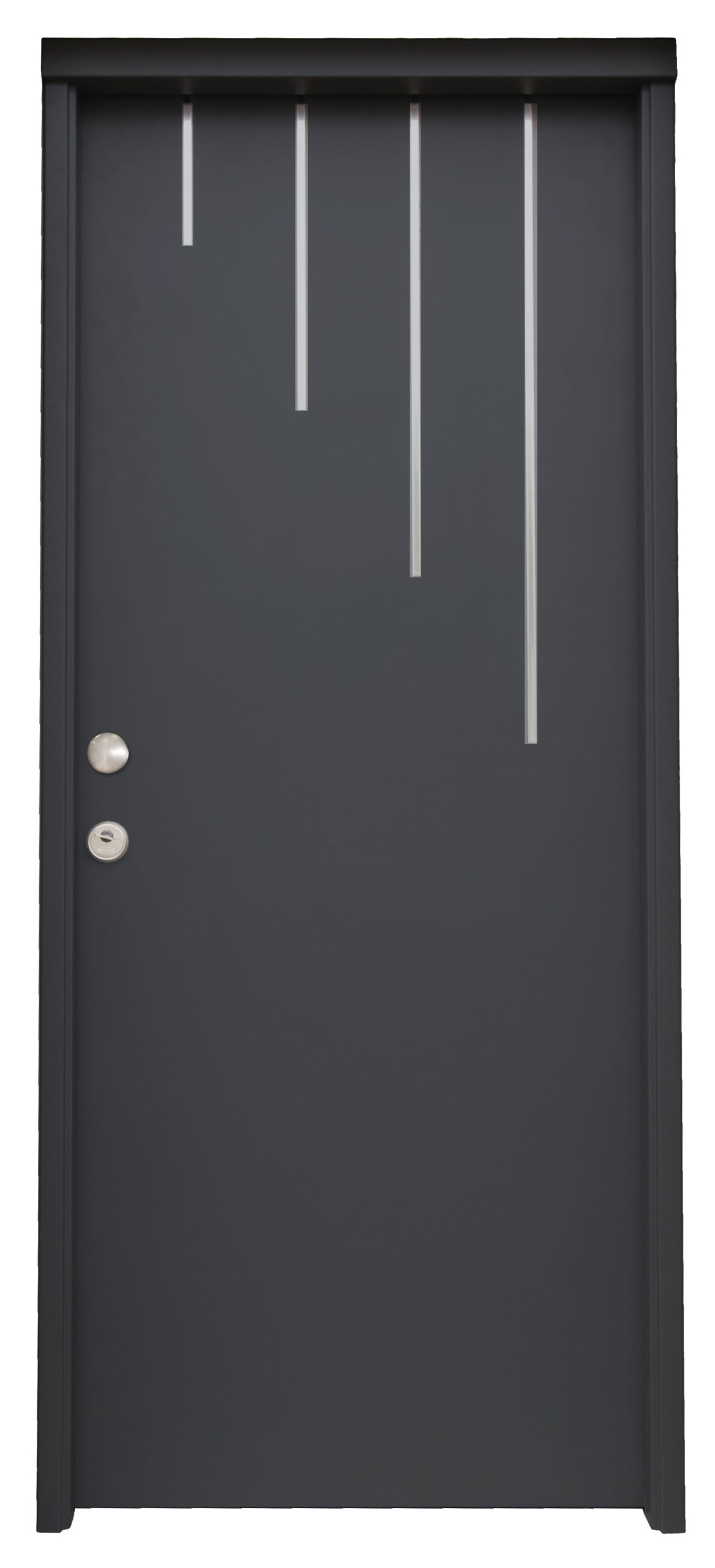 Led frontal pomo gris ral apagada 7016